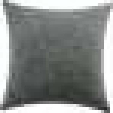 Подушка квадратная «Кортин» рогожка димаут тёмно-серый